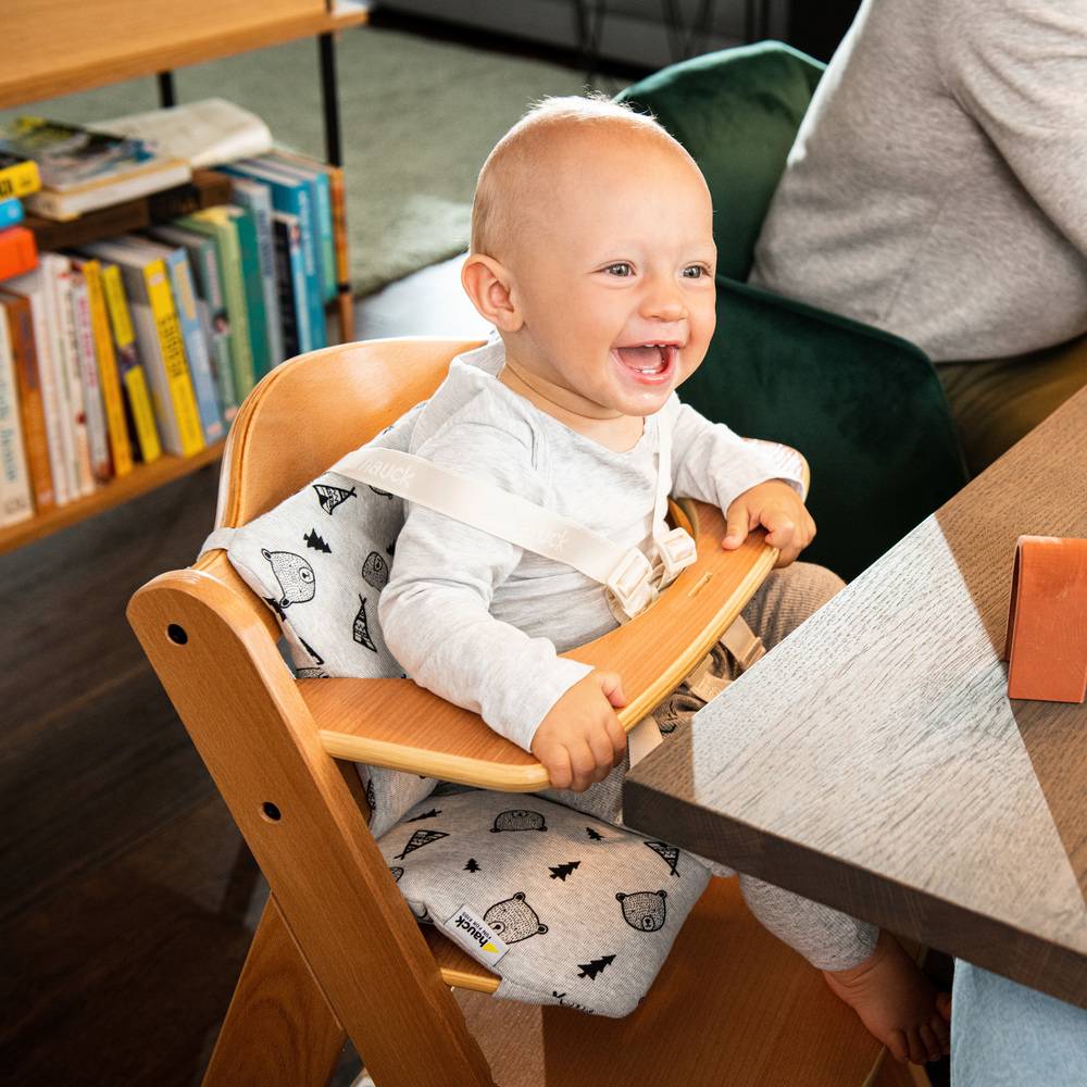 Alpha+ Wooden High Chair - Natural
