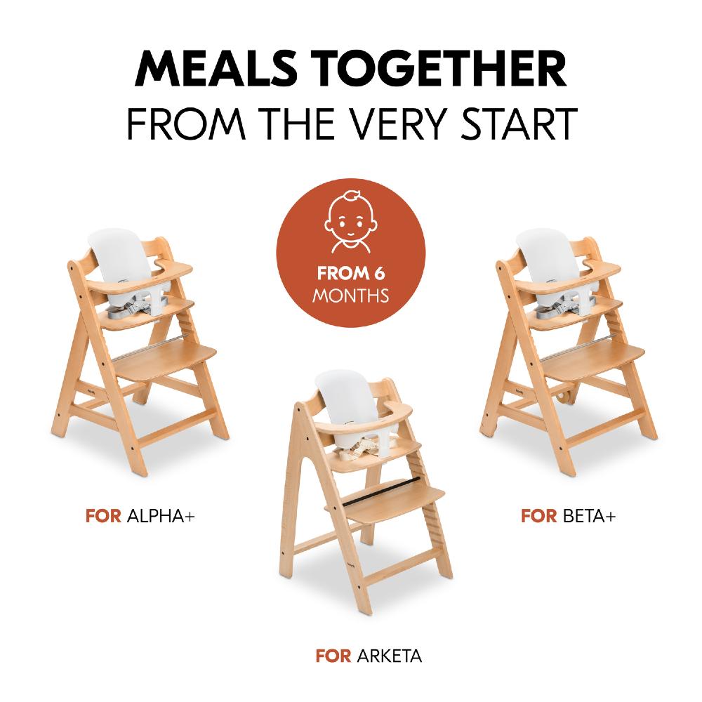 High Chair Baby Seat - White
