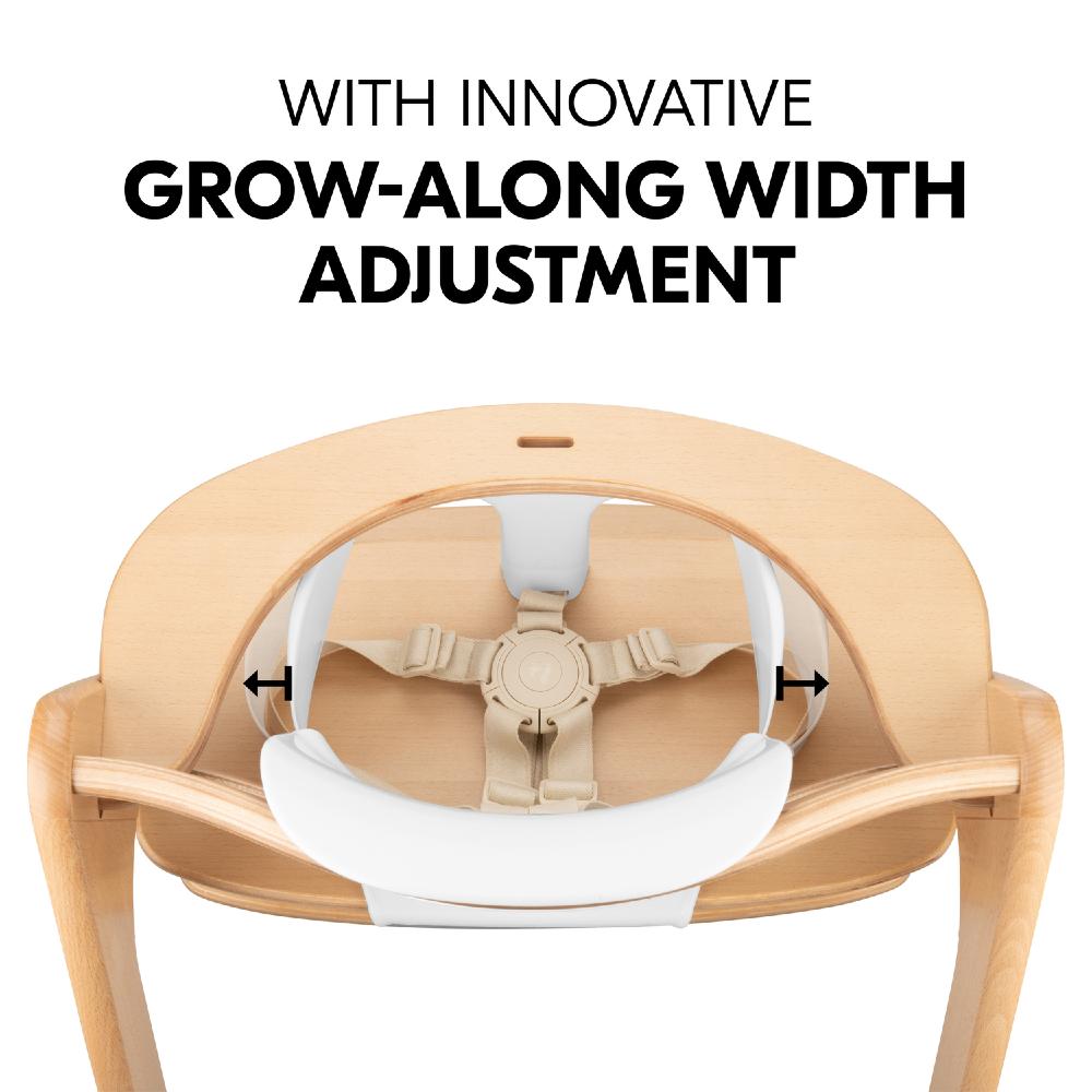High Chair Baby Seat - White