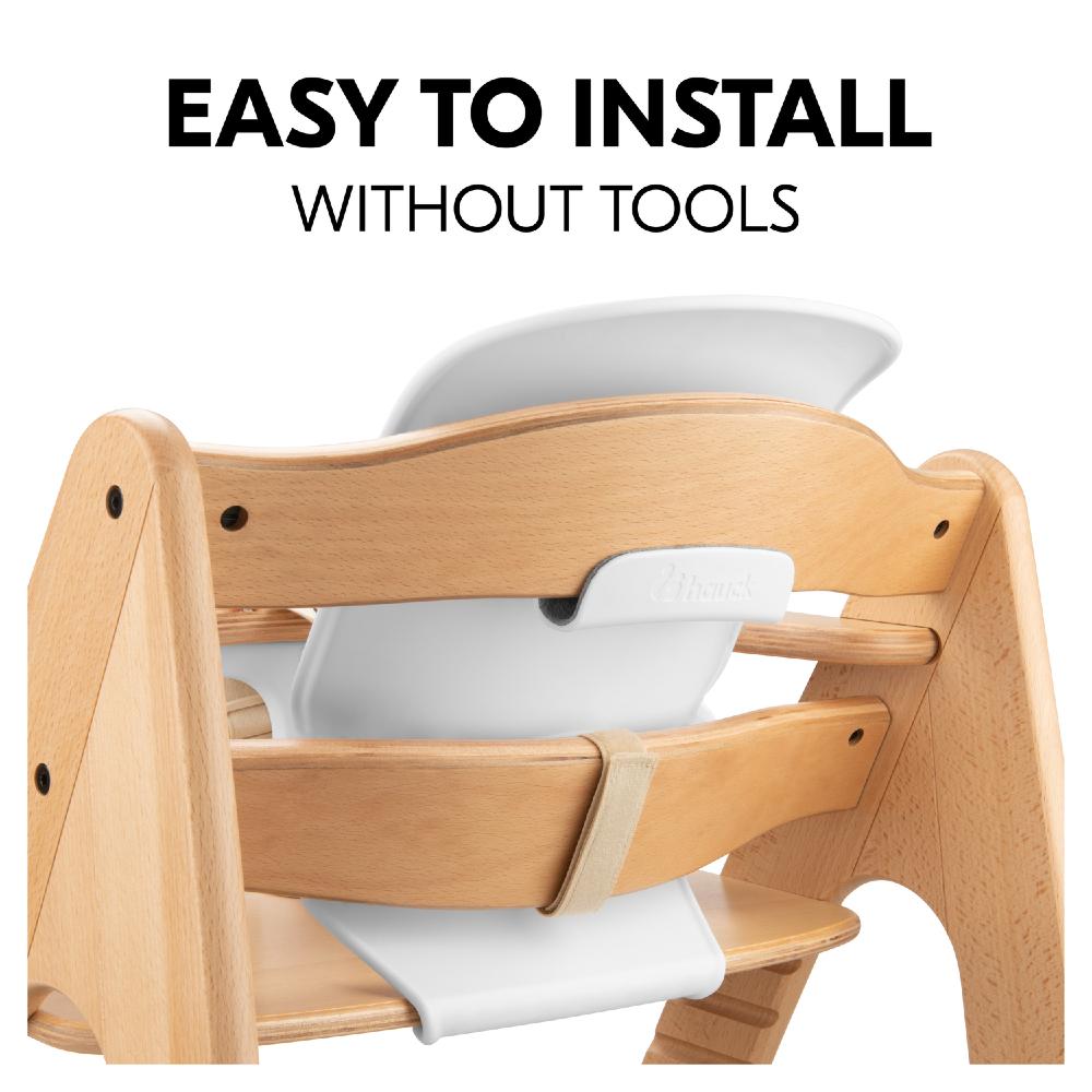 High Chair Baby Seat - White