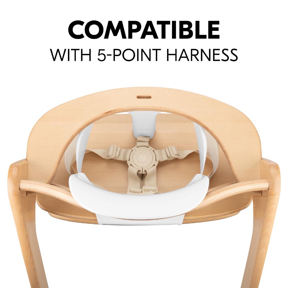 High Chair Baby Seat - White