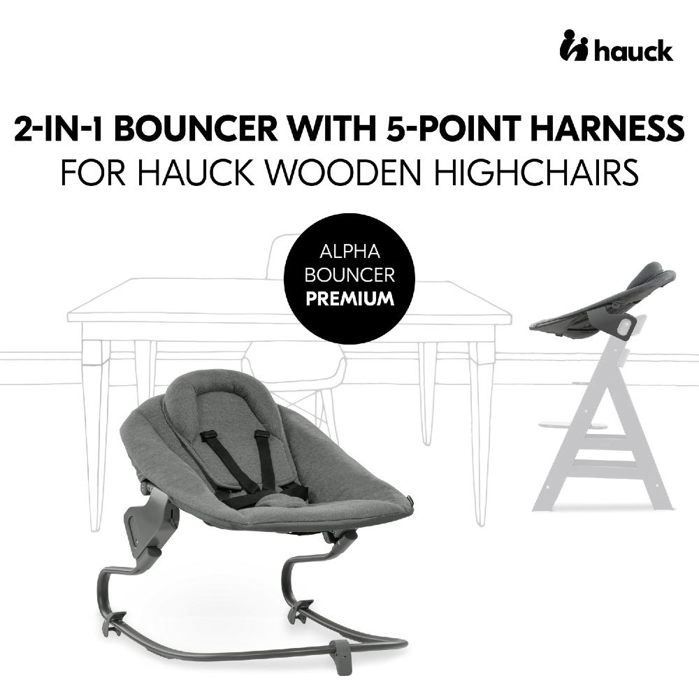 2-in-1 Alpha Bouncer Premium - Dark Grey