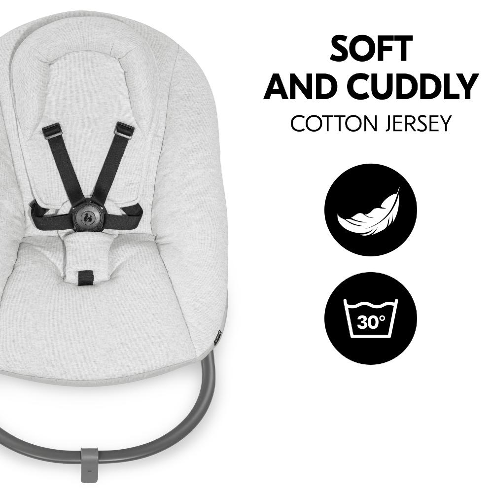 2-in-1 Alpha Bouncer Premium - Light Grey