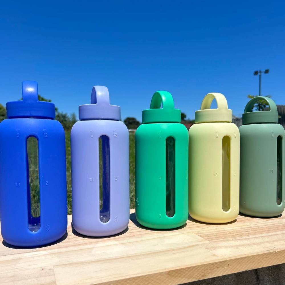 Day Glass Hydration Bottle - Glacier