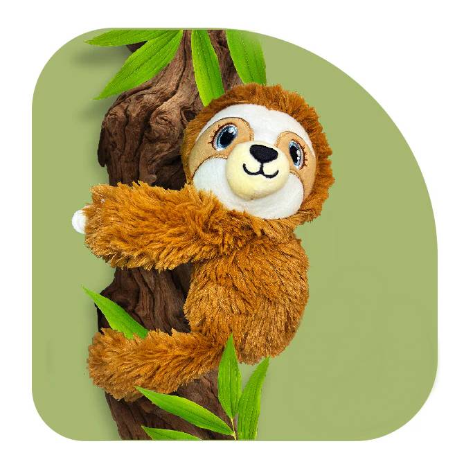 Shusher Sloth Sound Machine - Plush Soothing Companion