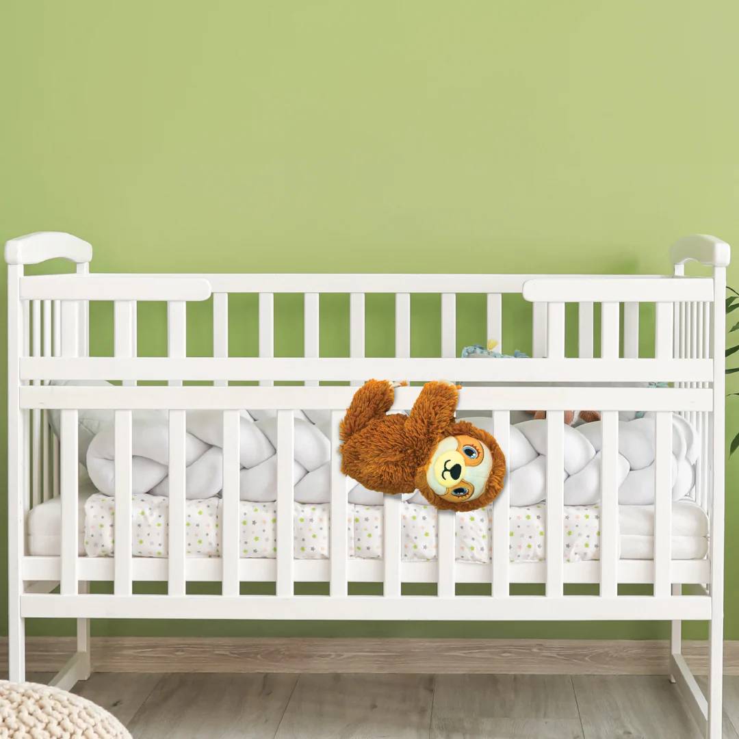 Shusher Sloth Sound Machine - Plush Soothing Companion