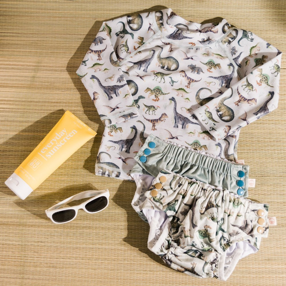 Swim Rash Vest - Dinosaurs