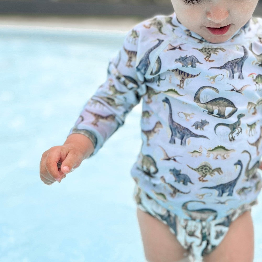 Swim Rash Vest - Dinosaurs