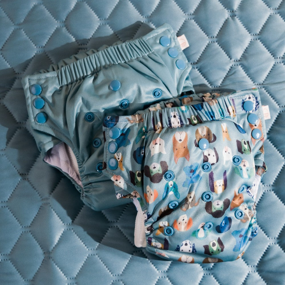 Straight Up Nappy Pants - Denim