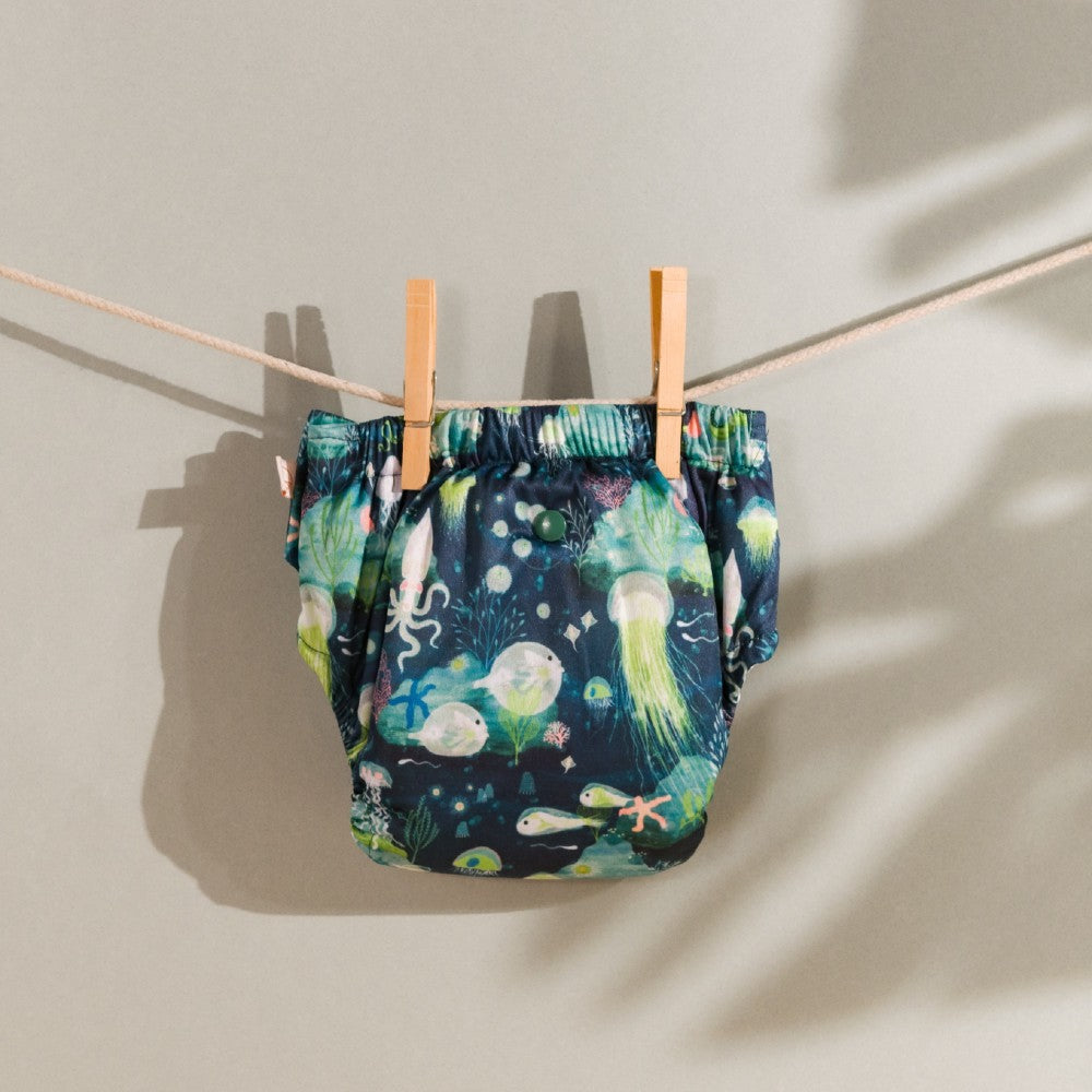 Straight Up Nappy Pants - Under the Sea