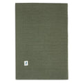 Pure Knit Organic Cotton Blanket - Leaf Green