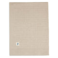 Pure Knit Organic Cotton Blanket - Nougat