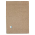 Pure Knit Organic Cotton Blanket - Biscuit