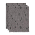 Muslin Washcloth 3pk - Spot Storm Grey