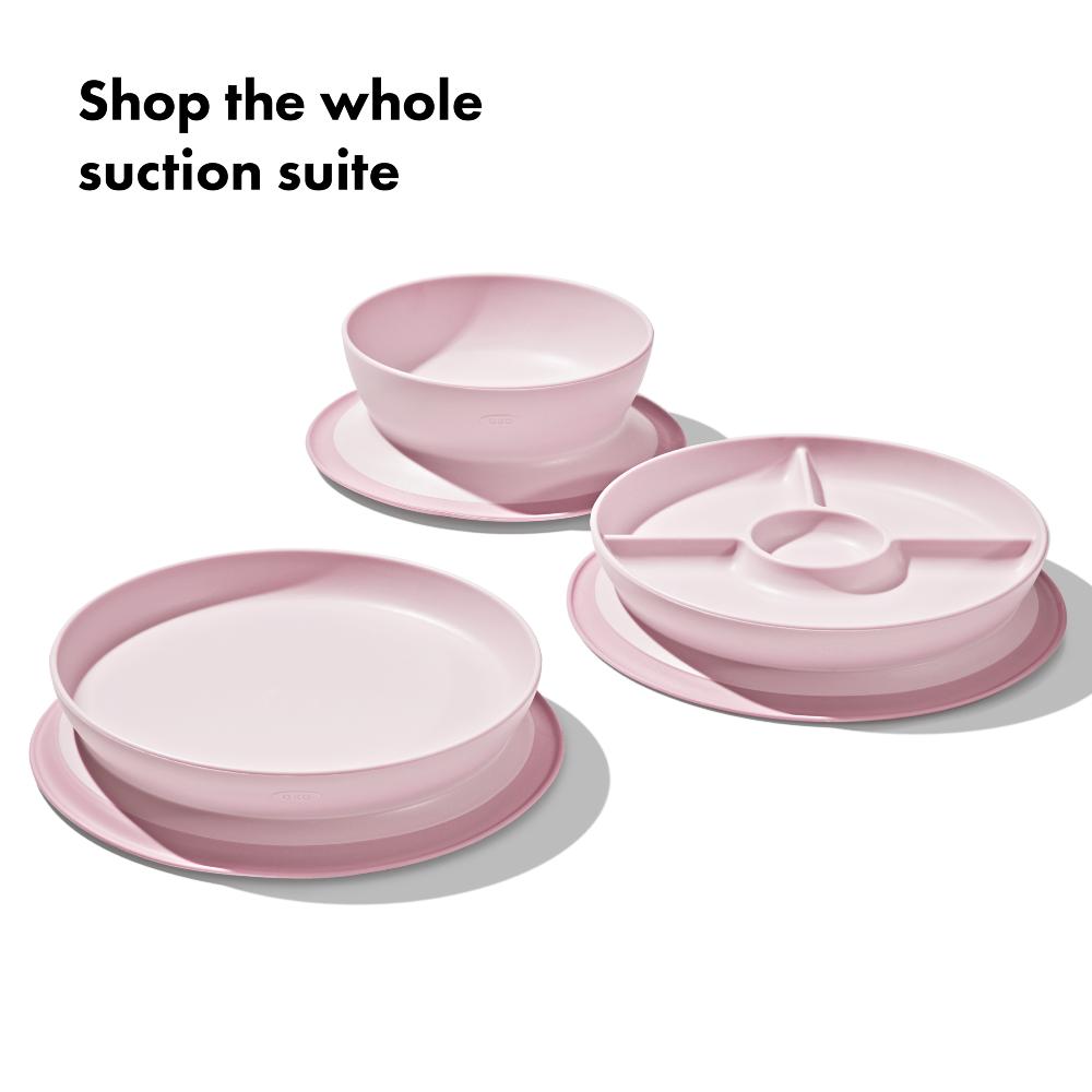 Stick & Stay Suction Bowl - Blossom Pink