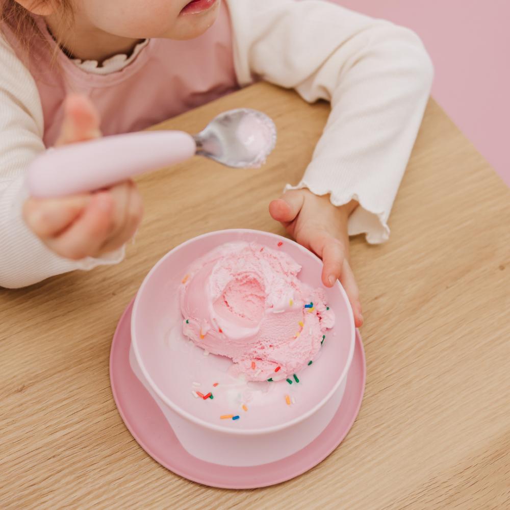 Stick & Stay Suction Bowl - Blossom Pink