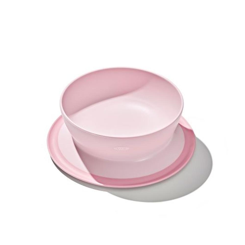 Stick & Stay Suction Bowl - Blossom Pink