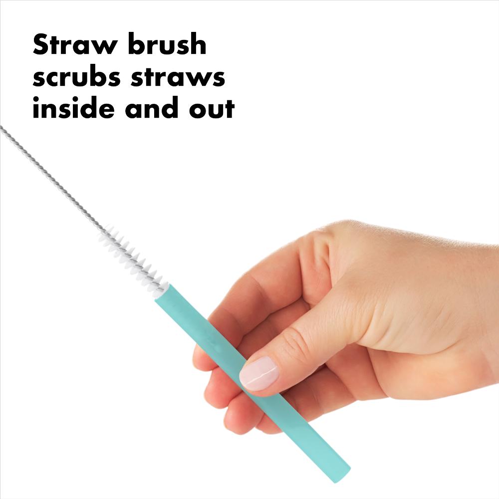 Water Bottle & Straw Cup Cleaning Set - Grey