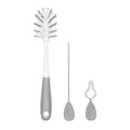 Water Bottle & Straw Cup Cleaning Set - Grey