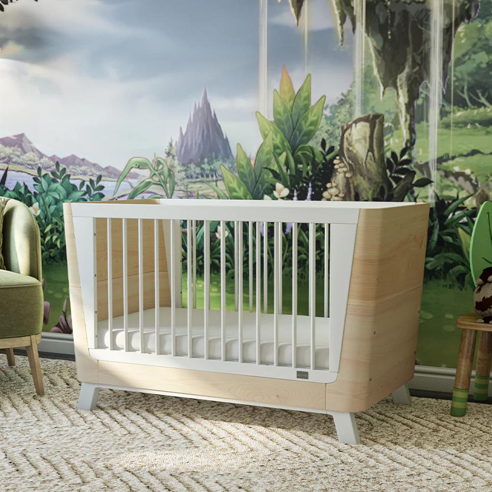 Rumi Cot - White/Natural