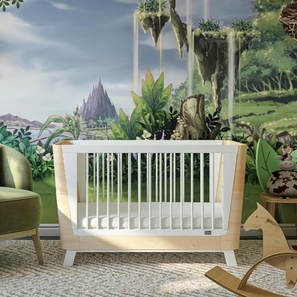 Rumi Cot - White/Natural
