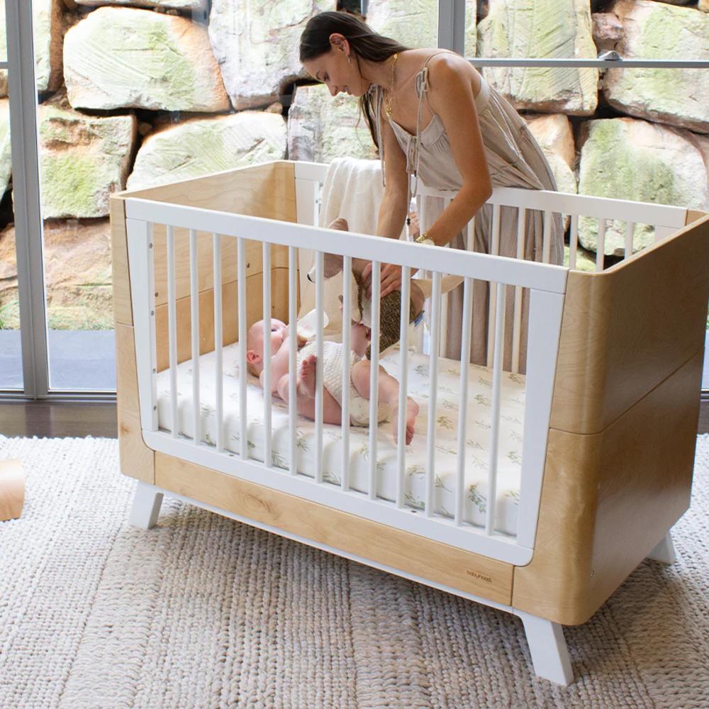 Rumi Cot - White/Natural