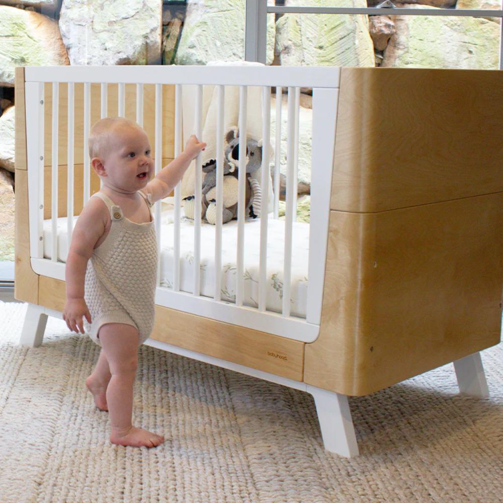 Rumi Cot - White/Natural