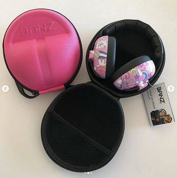 Protective Case For Earmuffs - Pink