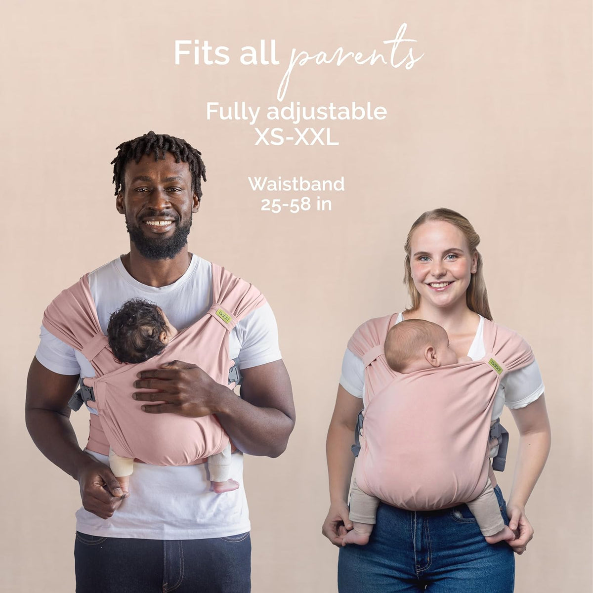 Bliss Baby Wrap Carrier - Bloom