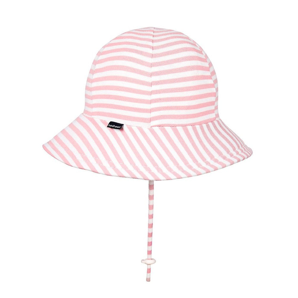 Toddler Bucket Sun Hat - Pink Stripe