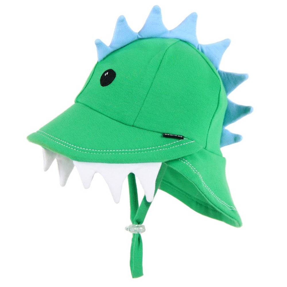 Legionnaire Flap Sun Hat - Dino Green