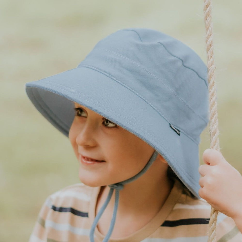 Classic Bucket Sun Hat - Chambray