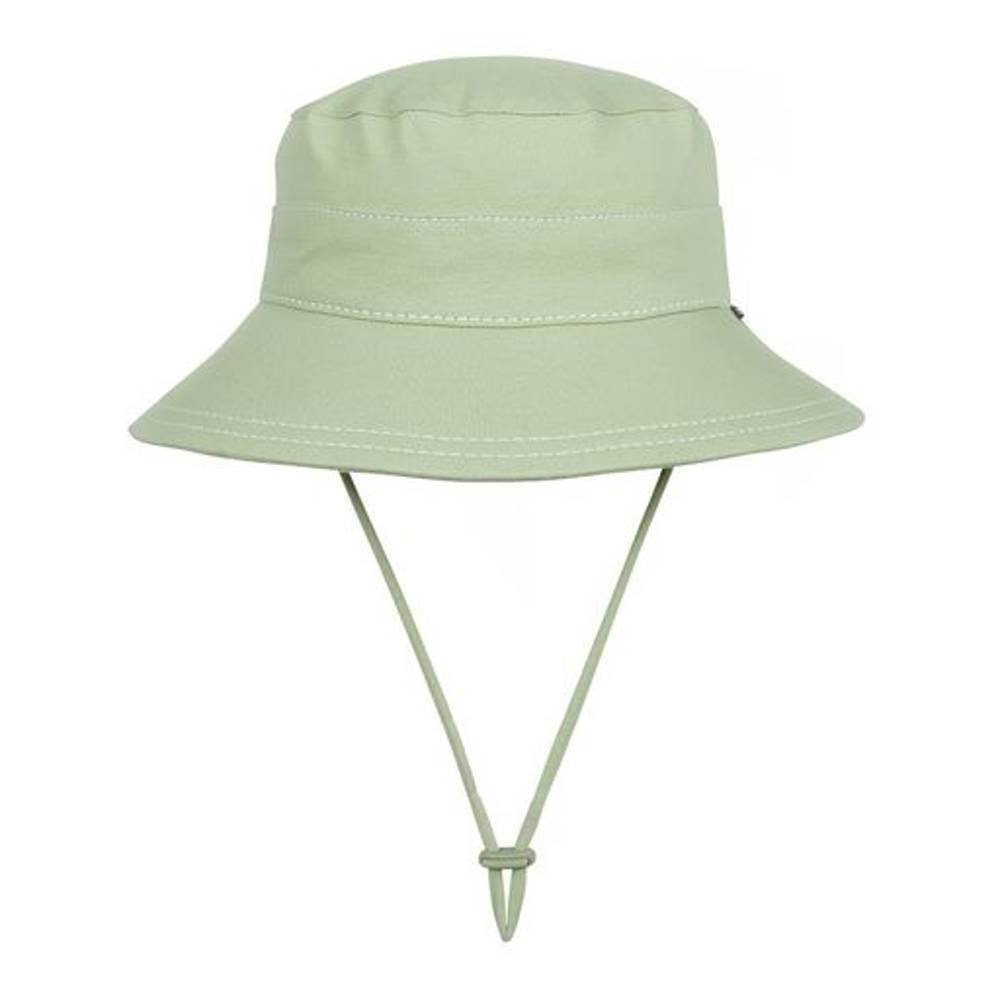 Classic Bucket Sun Hat - Khaki on a white background