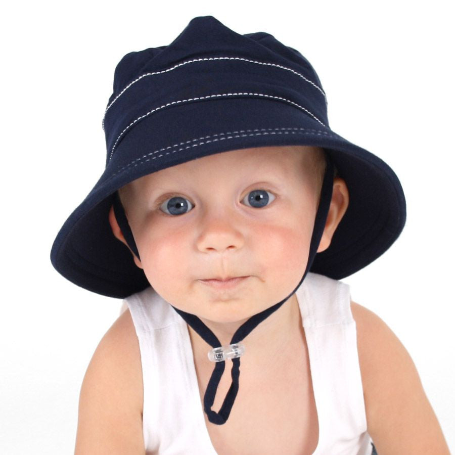 Classic Bucket Sun Hat - Navy