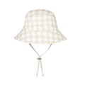 Explorer Classic Bucket Sun Hat - Flynn/Flax on a white background