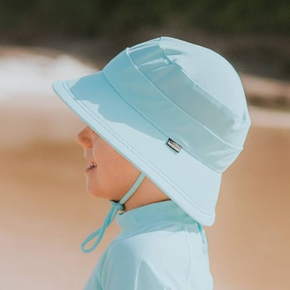 Swim Bucket Sun Hat - Aqua