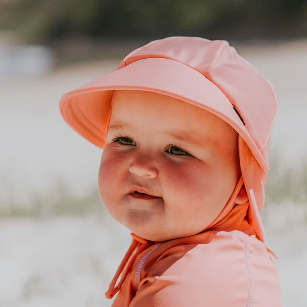 Swim Legionnaire Sun Hat - Peach