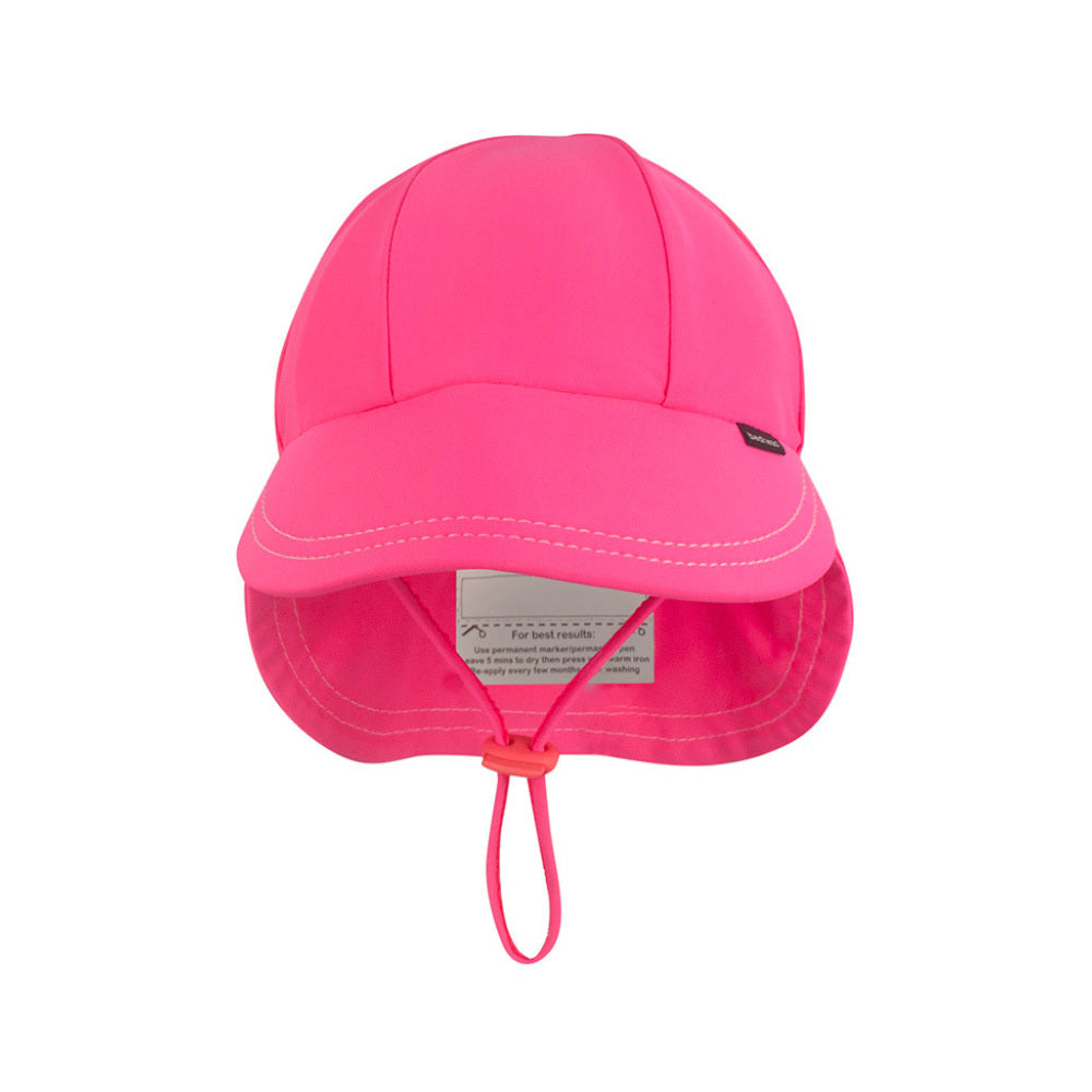 Swim Legionnaire Sun Hat - Candy on a white background