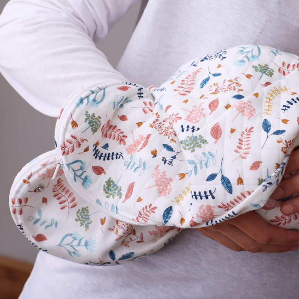2.5 tog Swaddle to Sleep Bag - All Seasons - Botanical