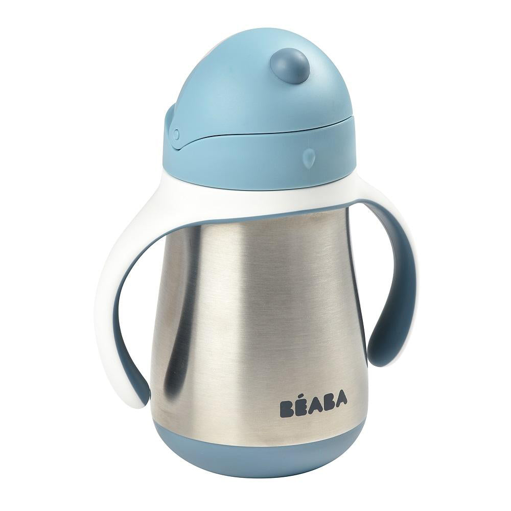 Stainless Steel Straw Cup - Windy Blue