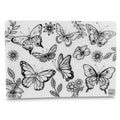 Reusable Colouring Mat - Butterflies on white background