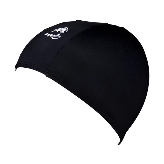 Junior Lycra Swim Cap - Black