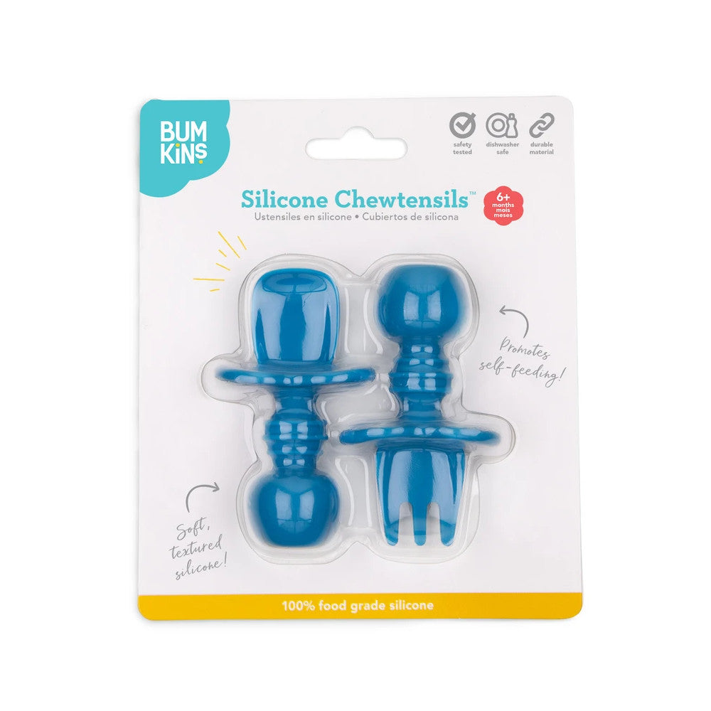 Silicone Chewtensils - Dark Blue