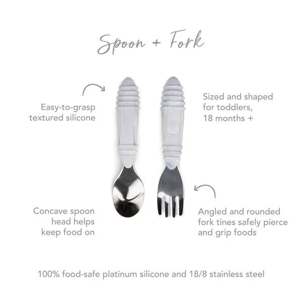 Spoon and Fork - Pink