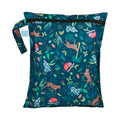 Bumkins wet bag with a jungle design on a white background