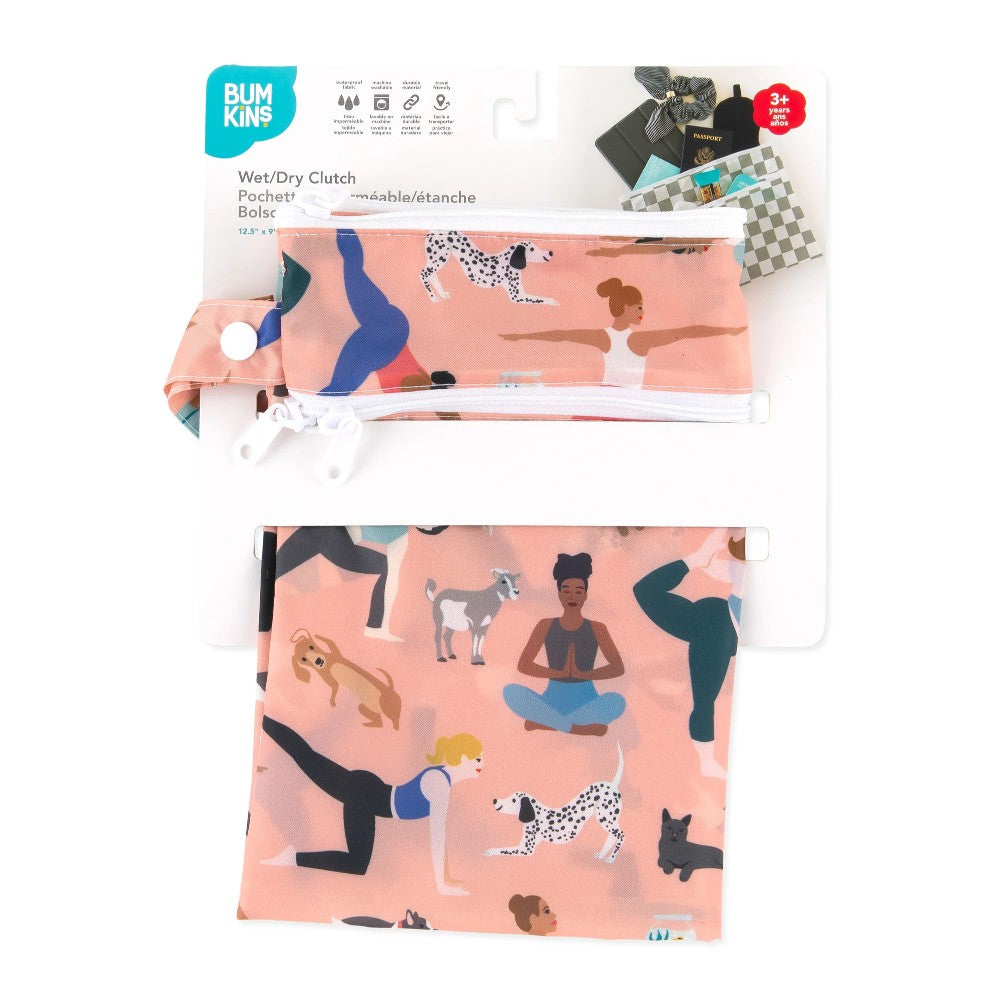 Wet/Dry Clutch - Yoga Pals
