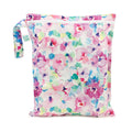 Bumkins wet bag with a watercolour design on a white background