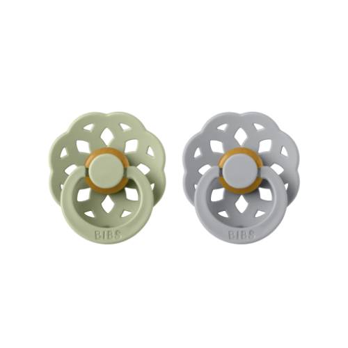 green and grey bohemian latex pacifier
