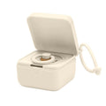 Cream hard pacifier box