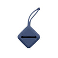 Steel blue soft silicone pacifier holder